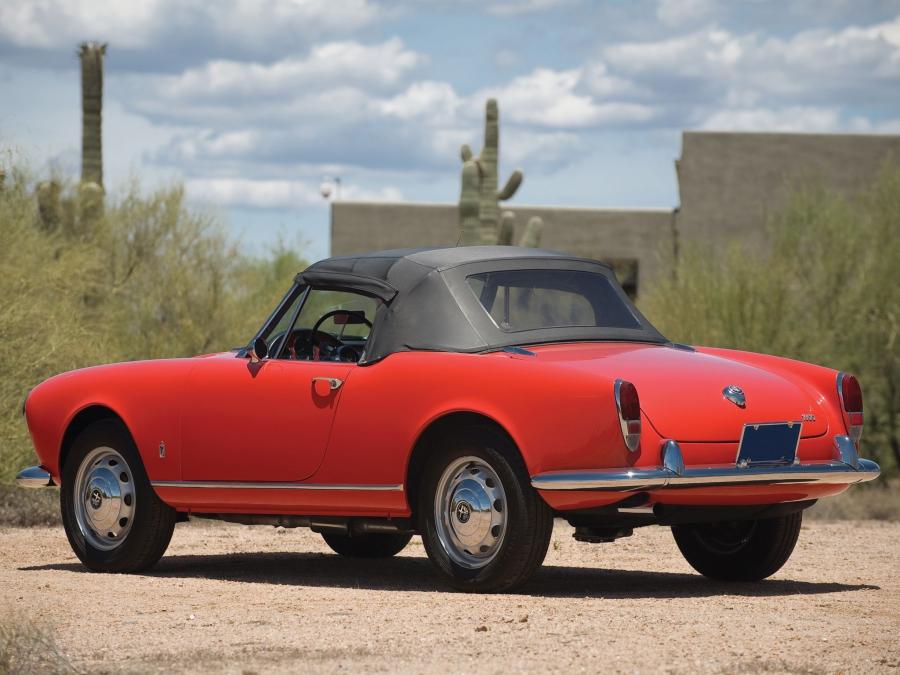 Alfa Romeo Giulia 1600 Spider (101) 1962 года  (фото 6 из 28)